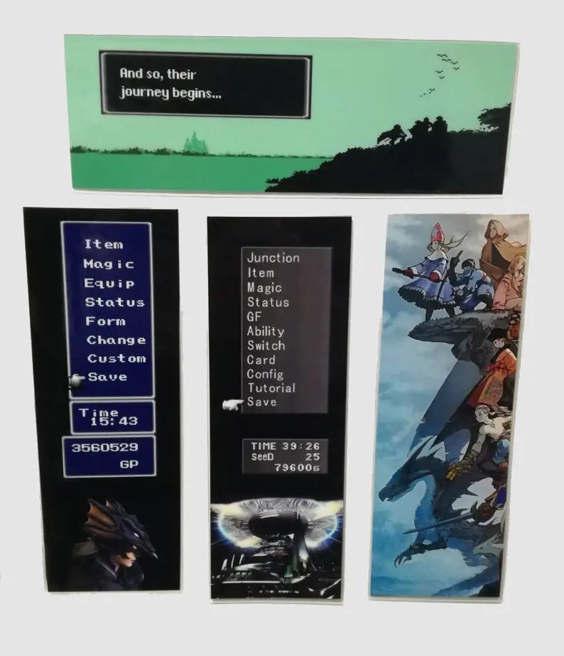 Final Fantasy Bookmarks 1