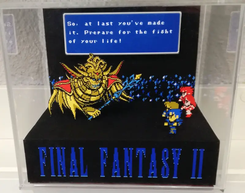 Final Fantasy Ii Cubic Diorama 1