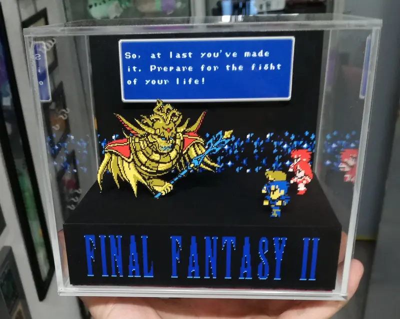 Final Fantasy Ii Cubic Diorama 2