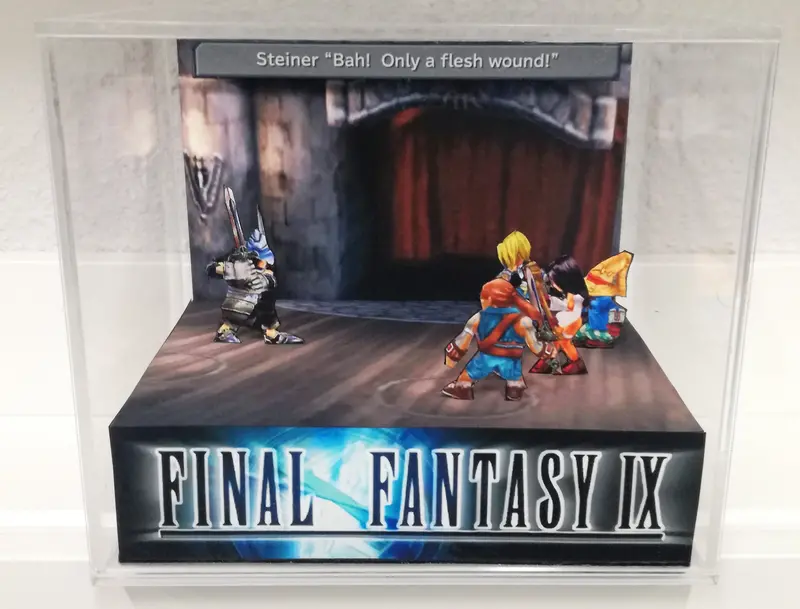 Final Fantasy Ix Cubic Diorama 1