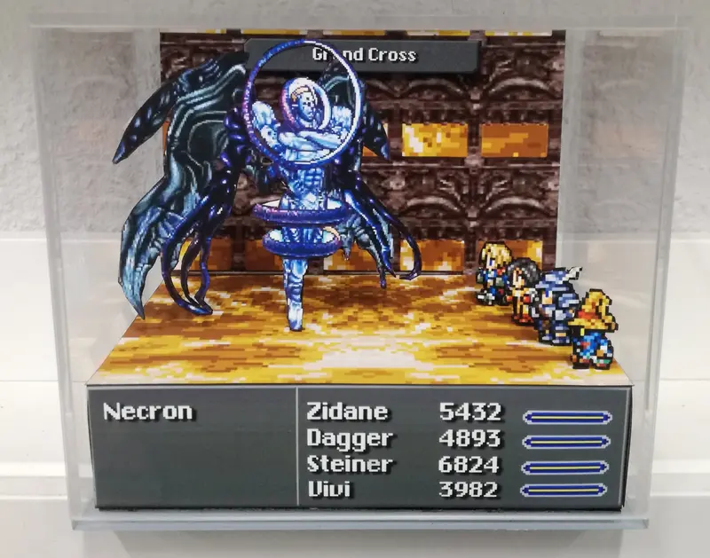 Final Fantasy Ix Snes Cubic Diorama 1