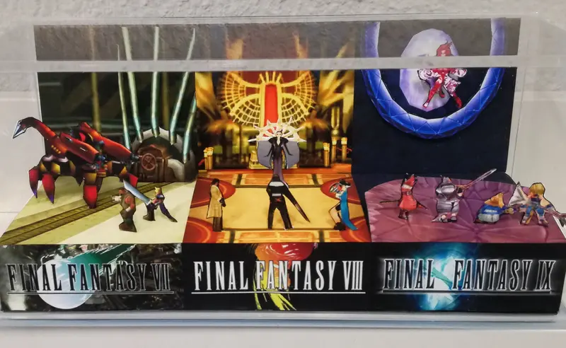 Final Fantasy Psx Games Panoramic Cube 1
