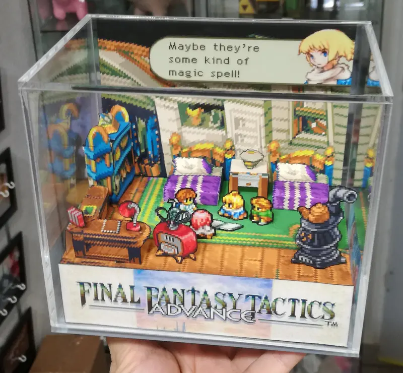 Final Fantasy Tactics Advance Beginning Cubic Diorama 2