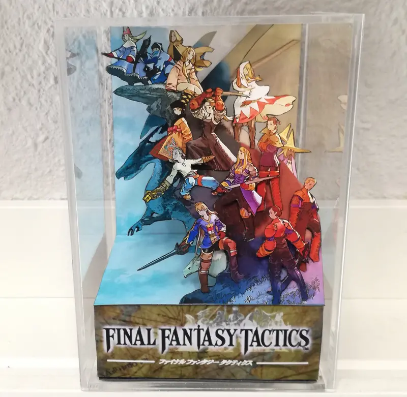 Final Fantasy Tactics Cover Cubic Diorama 1