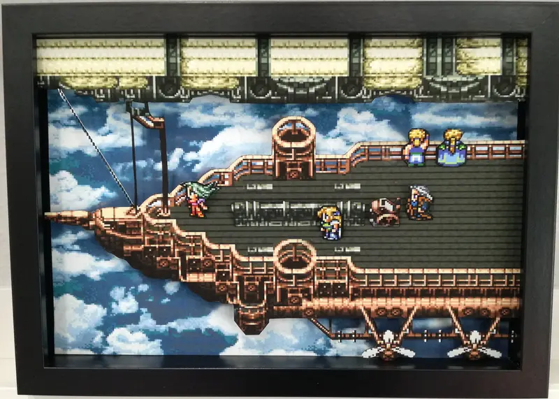 Final Fantasy Vi Diorama 1
