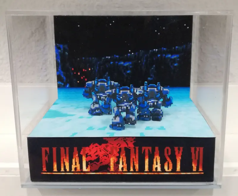 Final Fantasy Vi Intro Cubic Diorama 1