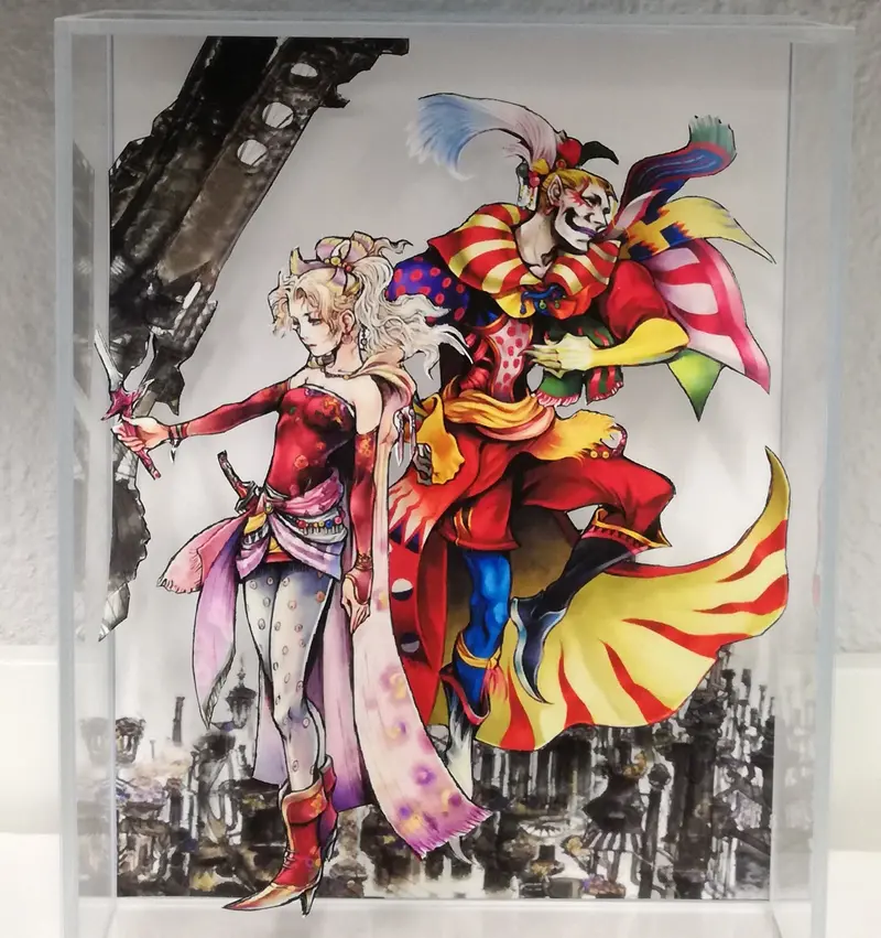 Final Fantasy Vi Kefka And Terra Clear Box 1