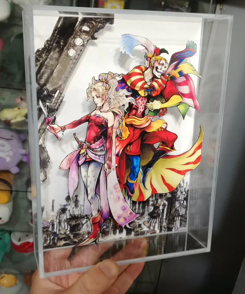 Final Fantasy Vi Kefka And Terra Clear Box 2