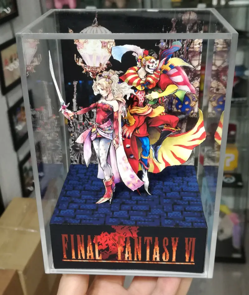 Final Fantasy Vi Terra And Kefka Cubic Diorama 2