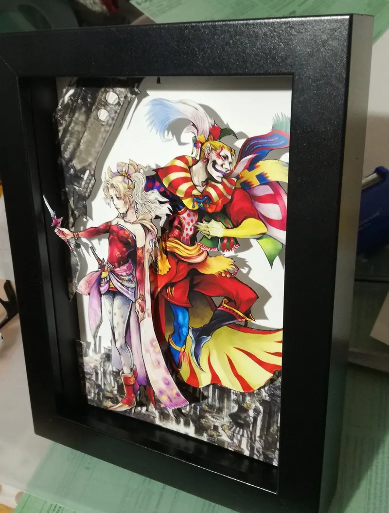 Final Fantasy Vi Terra And Kefka Diorama 2