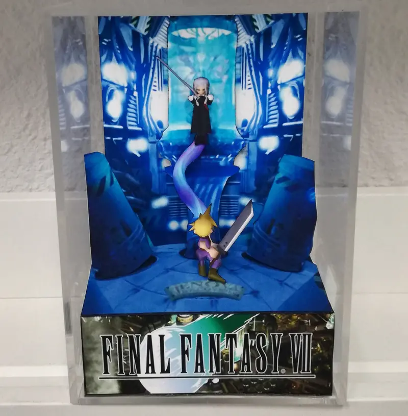 Final Fantasy Vii Jenova Cubic Diorama 1