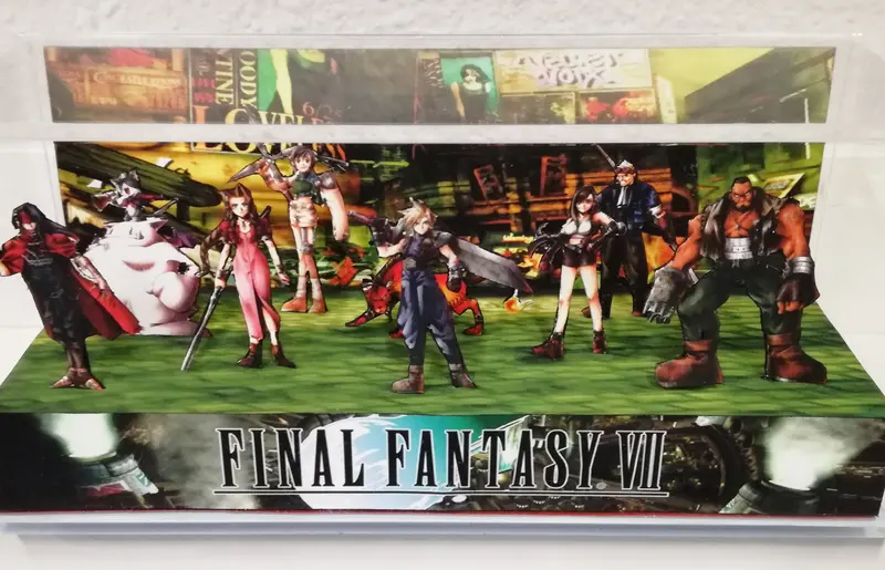 Final Fantasy Vii Panoramic Cube 1