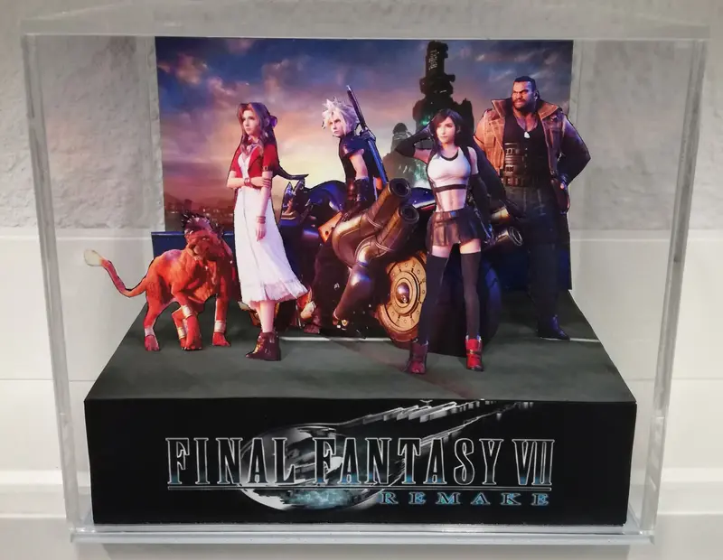 Final Fantasy Vii Remake B Cubic Diorama 1