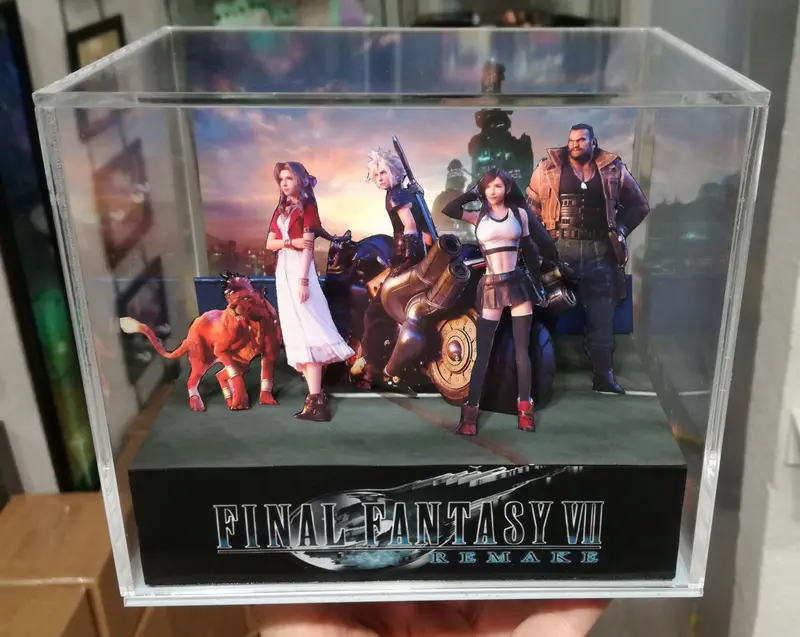 Final Fantasy Vii Remake B Cubic Diorama 2
