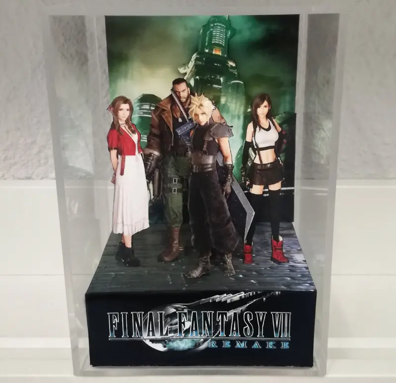 Final Fantasy Vii Remake Cubic Diorama 1