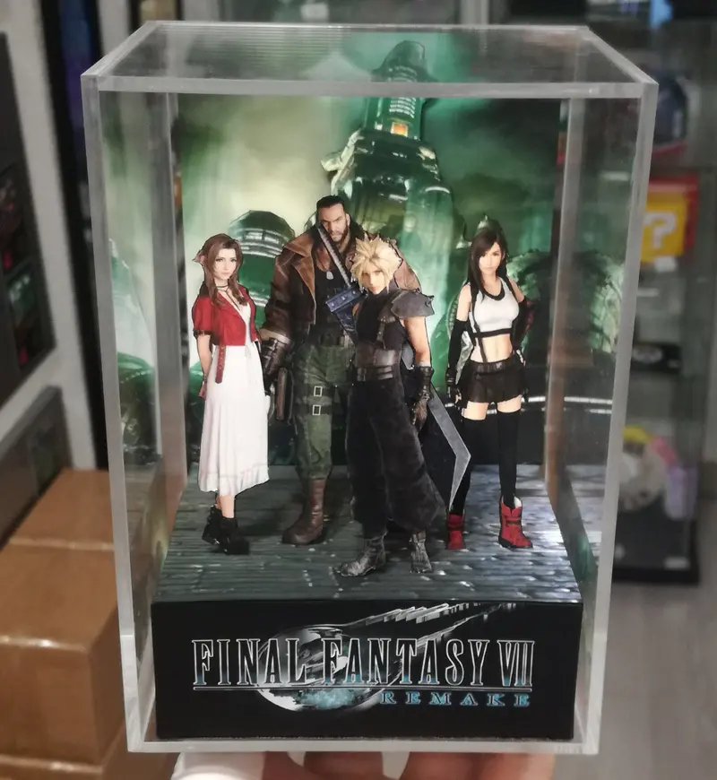 Final Fantasy Vii Remake Cubic Diorama 2