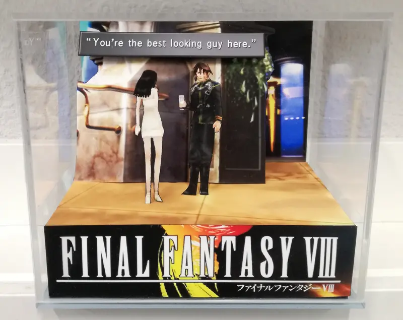 Final Fantasy Viii Best Looking Guy Cubic Diorama 1