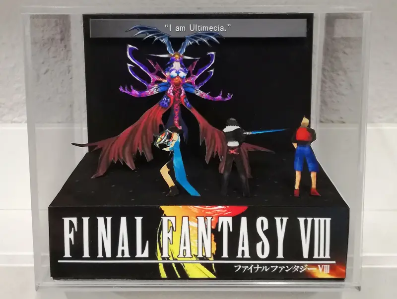 Final Fantasy Viii Ultimecia Cubic Diorama 1