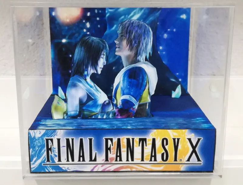 Final Fantasy X Cubic Diorama 1