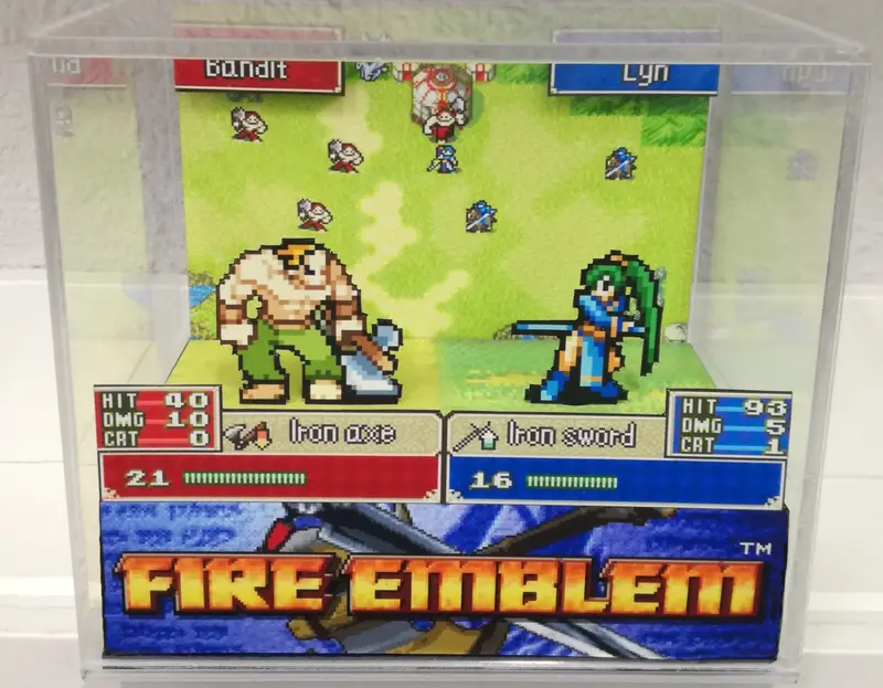 Fire Emblem Cubic Diorama 1