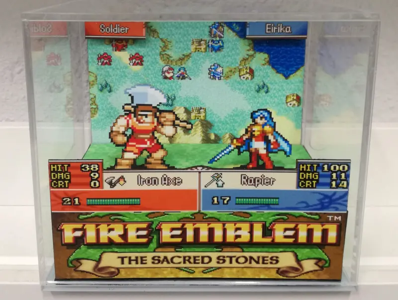 Fire Emblem The Sacred Stones Cubic Diorama 1