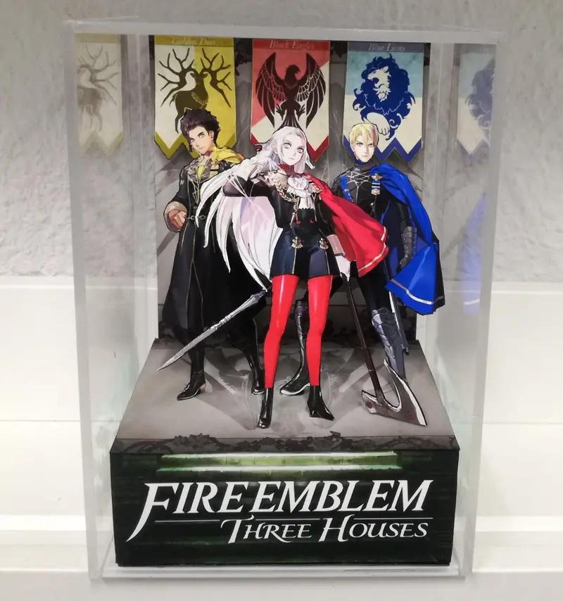 Fire Emblem Three Houses Cubic Diorama 1