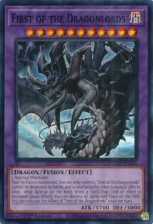 First Of The Dragonlords [Duad-En036] Super Rare 1