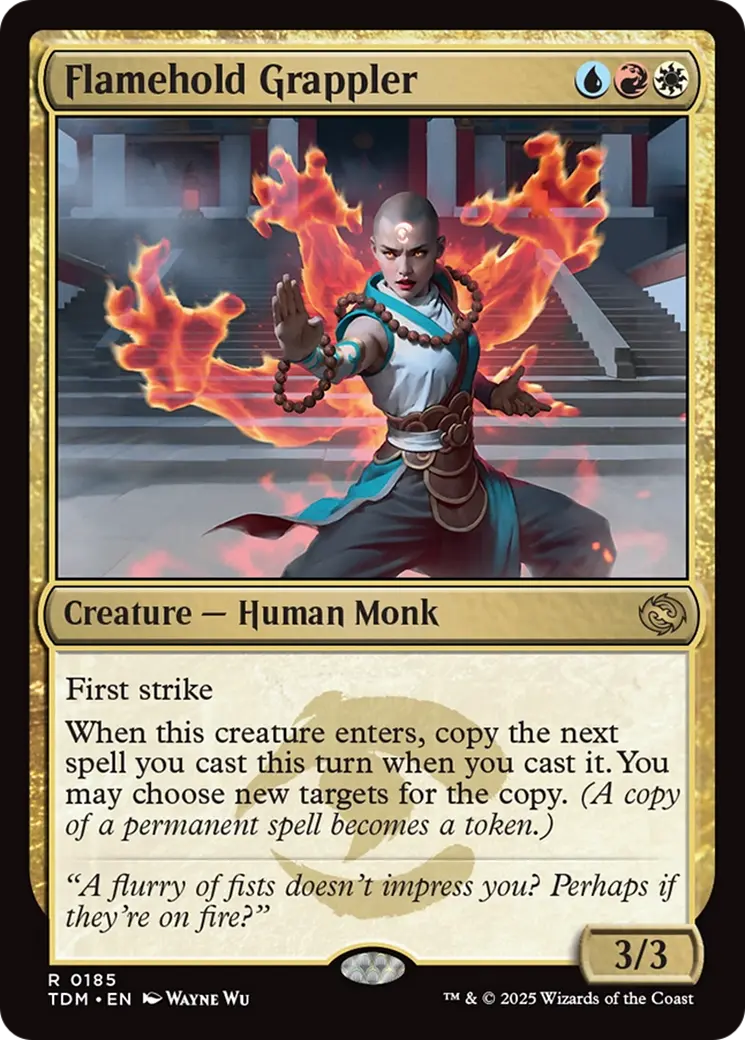 Flamehold Grappler [Tarkir: Dragonstorm] 1