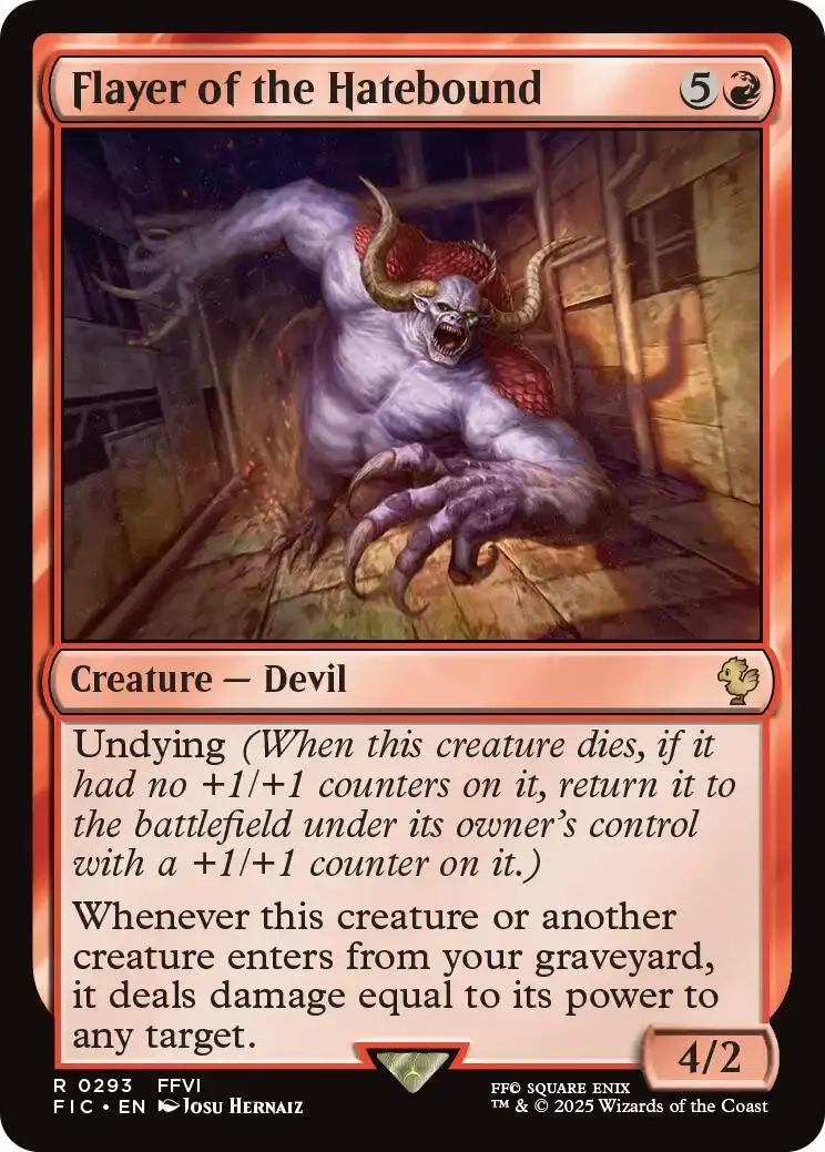 Flayer Of The Hatebound (Surge Foil) [Final Fantasy Commander] 1