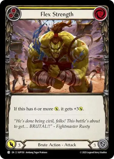 Flex Strength (Yellow) [Sup150] (Super Slam) 1