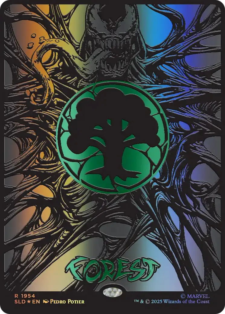 Forest (1954) (Raised Foil) [Secret Lair Drop Series] 1