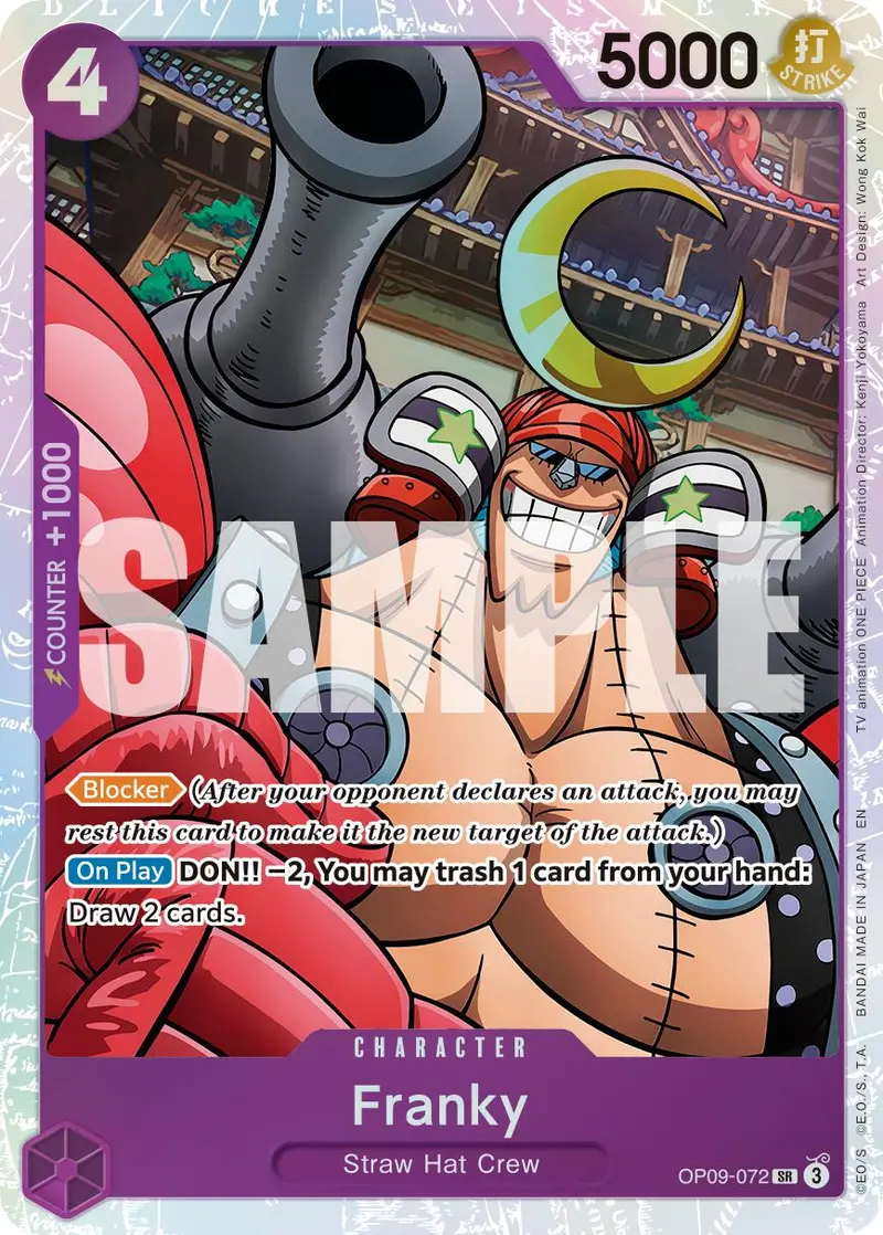 Franky (Op09-072) (Reprint) [Premium Booster -The Best- Vol. 2] 1