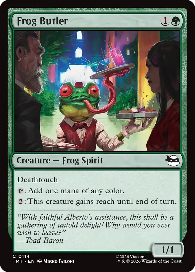 Frog Butler [Teenage Mutant Ninja Turtles] 1