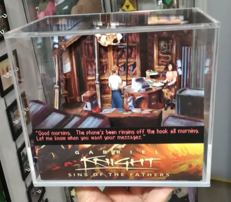 Gabriel Knight: Sins Of The Fathers Cubic Diorama 2