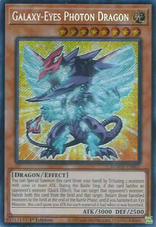 Galaxy-Eyes Photon Dragon [Blmm-En007] Secret Rare 1