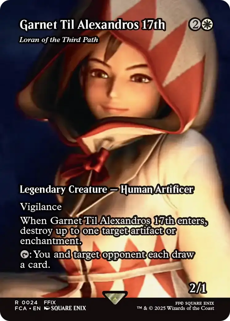 Garnet Til Alexandros 17Th - Loran Of The Third Path (Showcase) [Final Fantasy : Through The Ages] 1