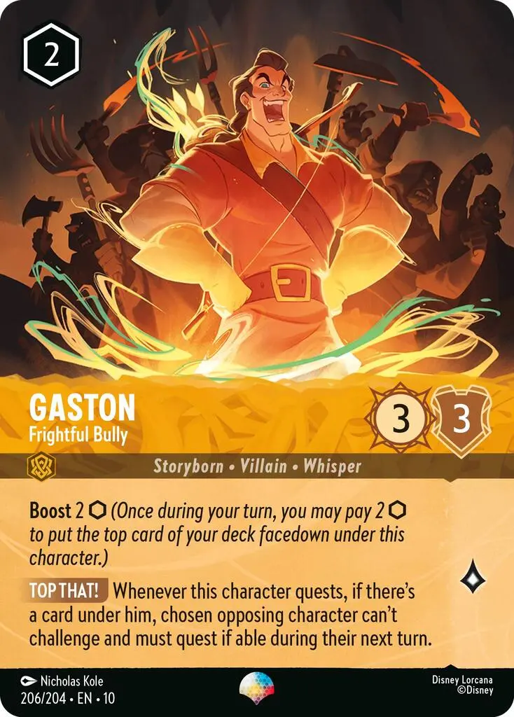 Gaston - Frightful Bully (Epic) (206/204) [Whispers In The Well] 1