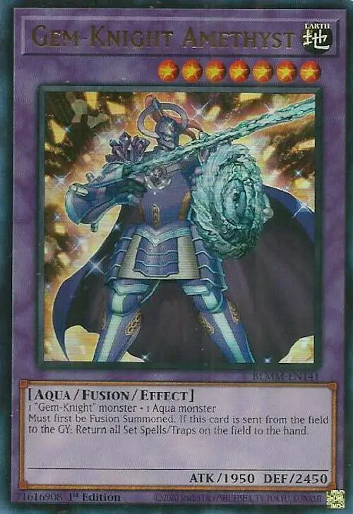 Gem-Knight Amethyst [Blmm-En141] Ultra Rare 1