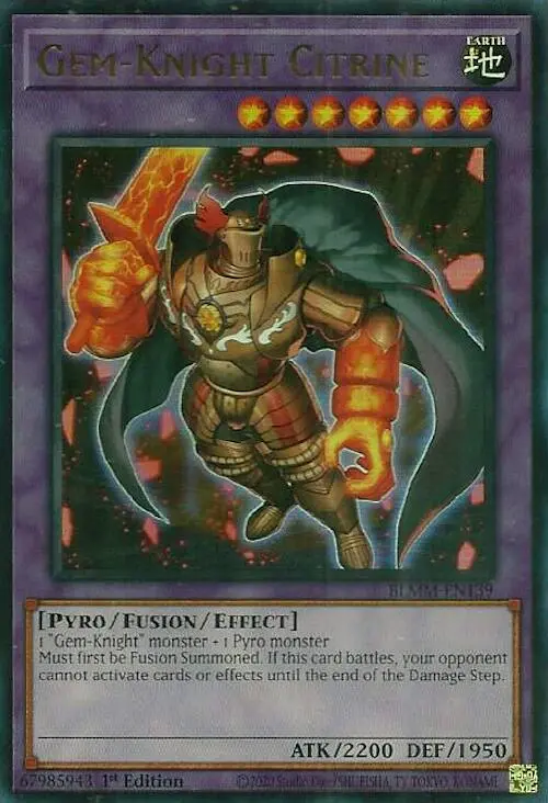 Gem-Knight Citrine [Blmm-En139] Ultra Rare 1