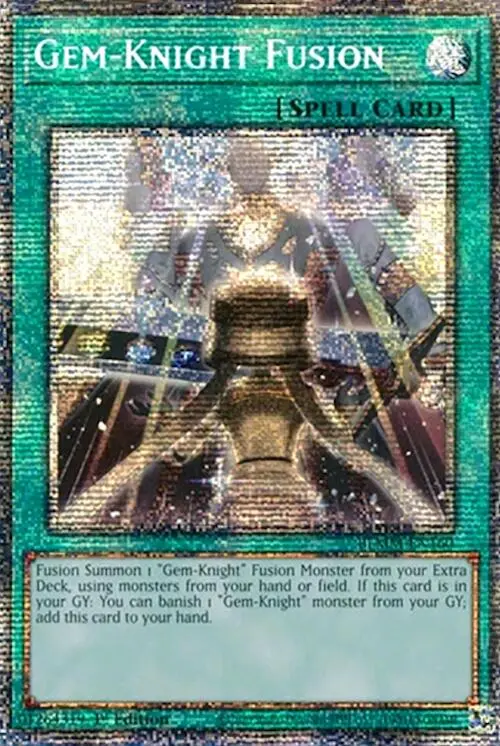 Gem-Knight Fusion (Starlight Rare) [Blmm-En160] Starlight Rare 1