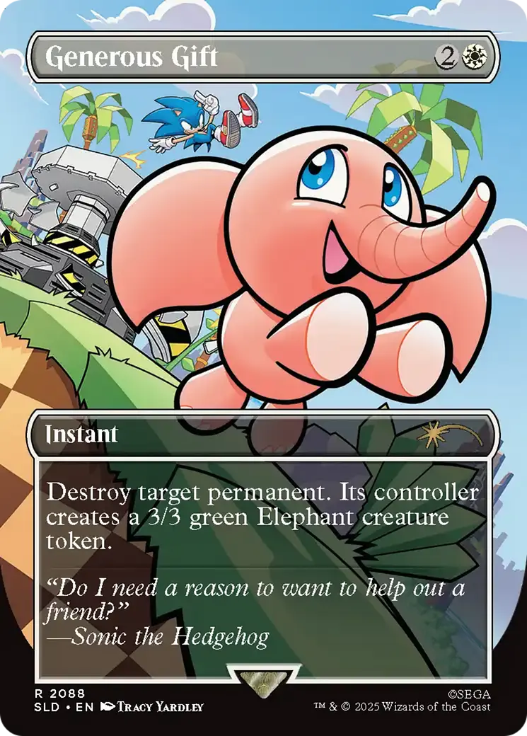 Generous Gift (2088) (Rainbow Foil) [Secret Lair Drop Series] 1