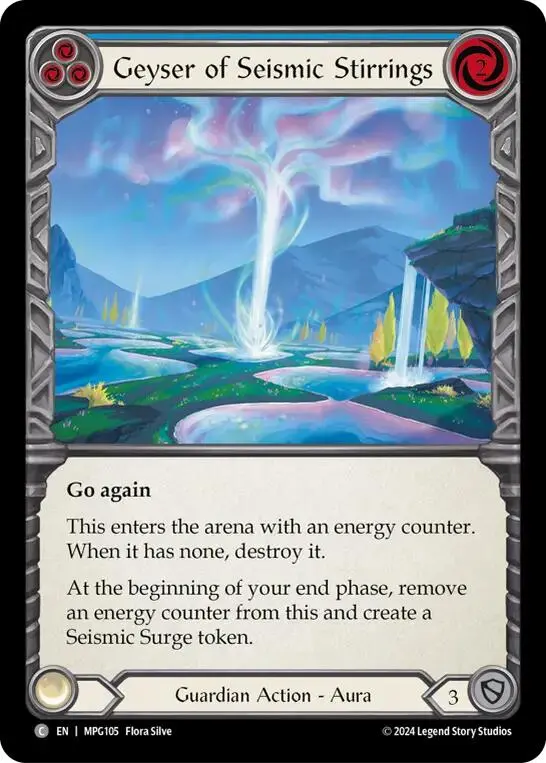 Geyser Of Seismic Stirrings (Blue) [Mpg105] (Mastery Pack Guardian) 1