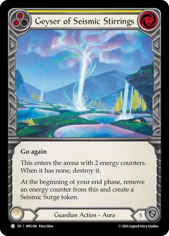 Geyser Of Seismic Stirrings (Yellow) [Mpg104] (Mastery Pack Guardian) 1