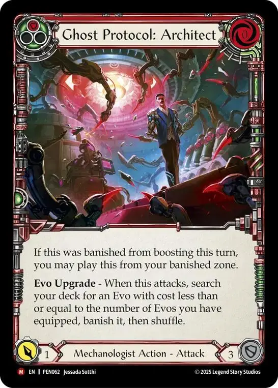 Ghost Protocol: Architect [Pen046] (Compendium Of Rathe)  Rainbow Foil 1
