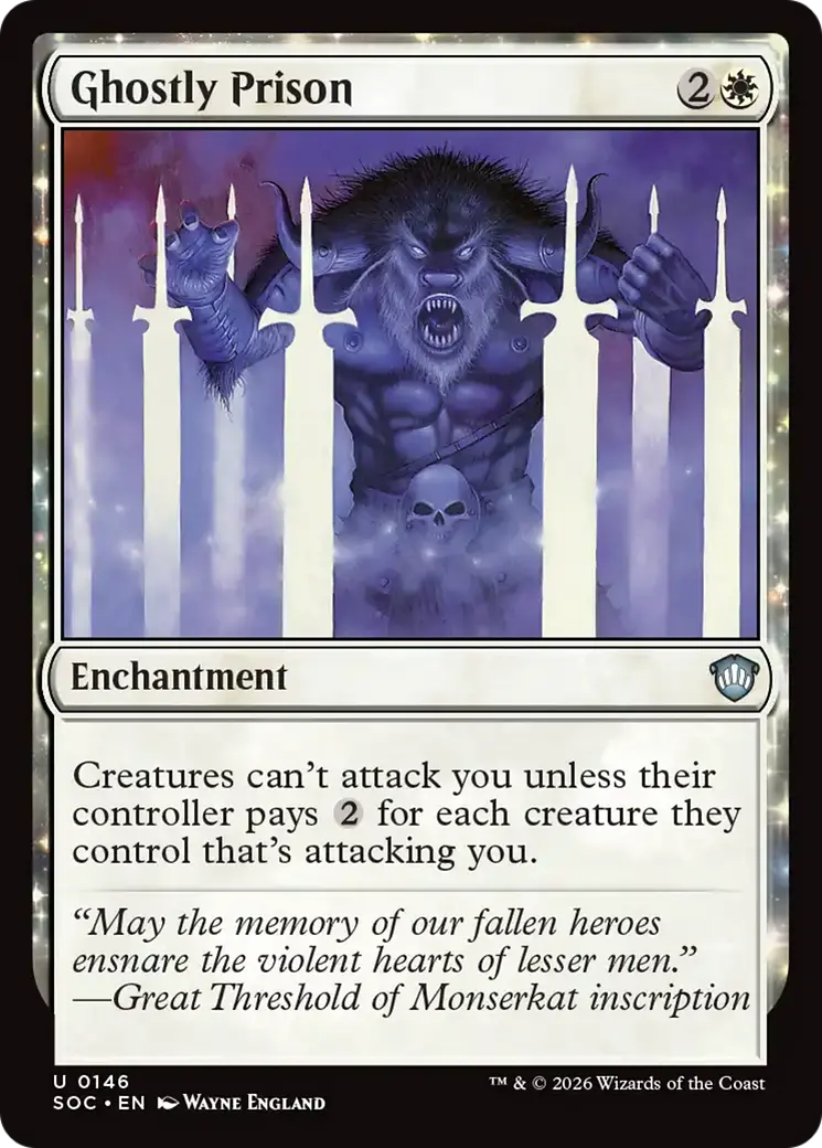 Ghostly Prison [Secrets Of Strixhaven Commander] 1