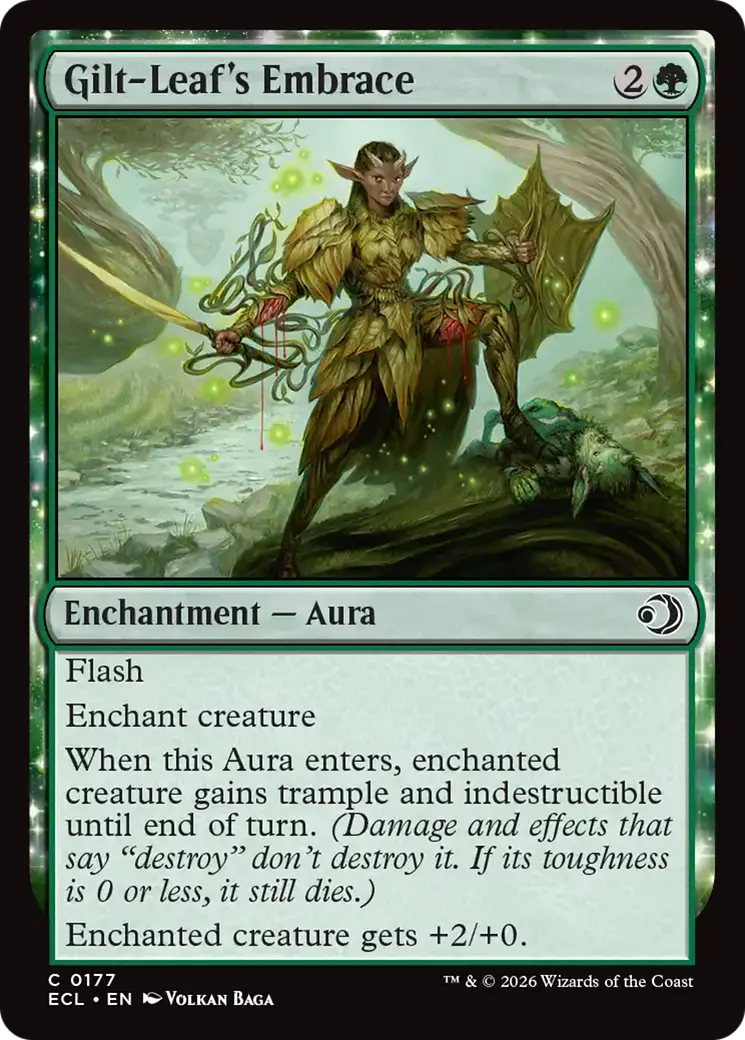 Gilt-Leaf's Embrace [Lorwyn Eclipsed] 1