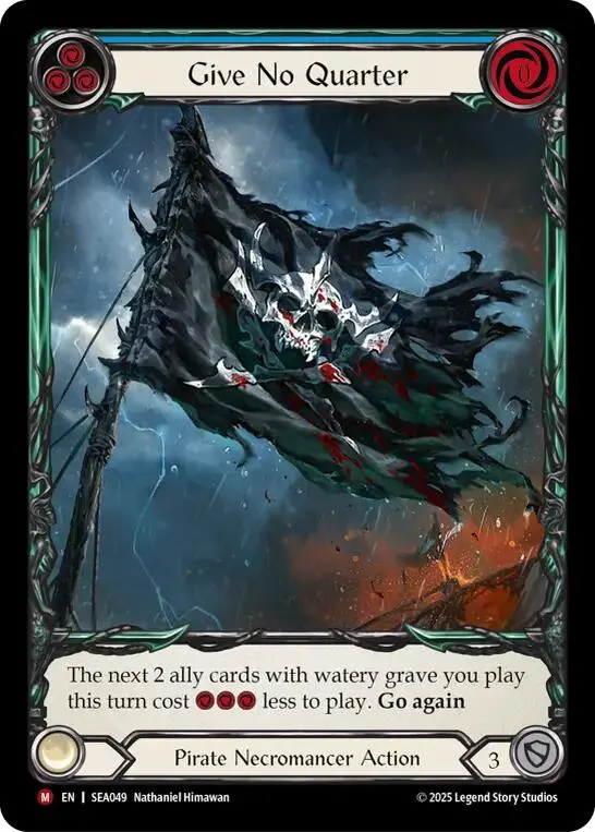 Give No Quarter (Extended Art) [Sea049] (High Seas)  Rainbow Foil 1