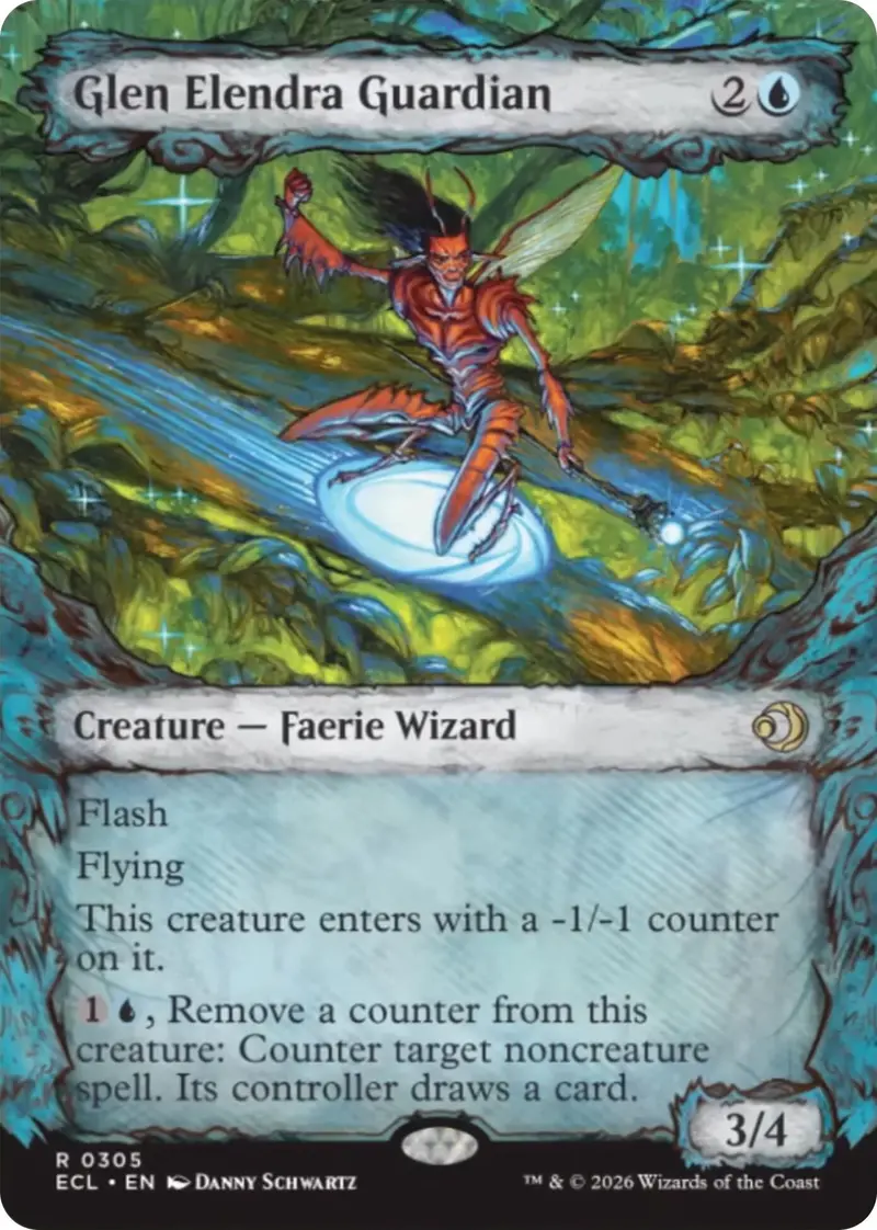 Glen Elendra Guardian (0305) (Showcase) [Lorwyn Eclipsed] 1