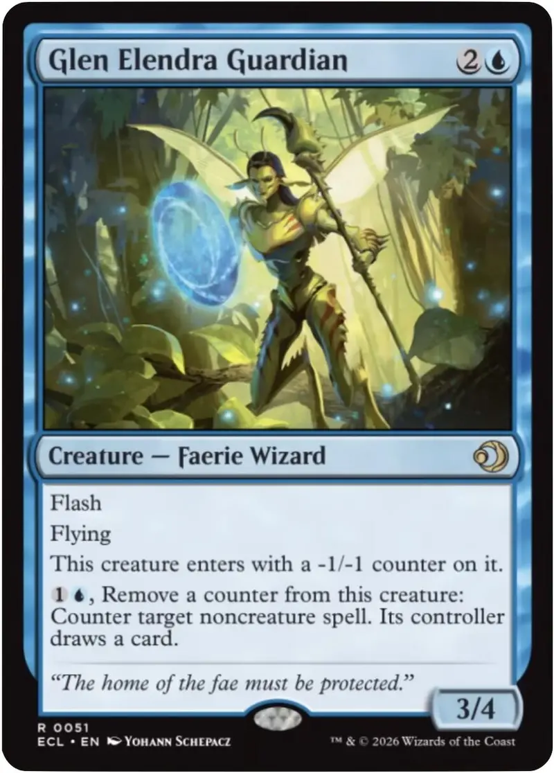 Glen Elendra Guardian [Lorwyn Eclipsed] 1