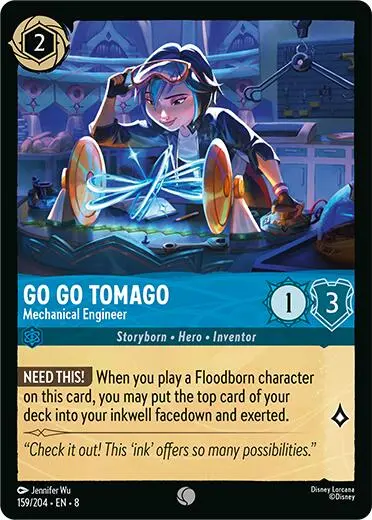 Go Go Tomago - Mechanical Engineer (159/204) [Reign Of Jafar] 1